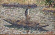 Georges Seurat Le Pecheur oil painting artist